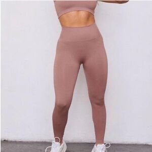 SET ACTICE Sculptflex Legging Pink Bloom Small Medium